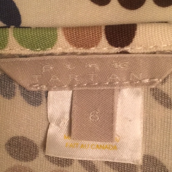 Pink Tartan Silk Knit Wrap Dress size 6 - Picture 7 of 9